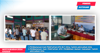 musyawarah desa