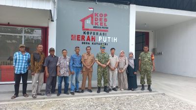 Mabes TNI Laksanakan Verifikasi dan Validasi (Verval) KDKMP Desa Kutosari